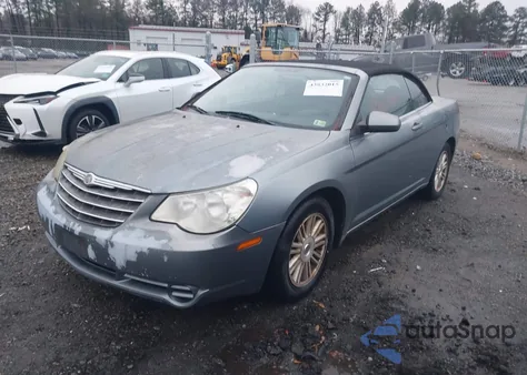 2009 Chrysler Sebring Touring из США, поврежденный, VIN 1C3LC55D69N539563